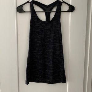 Lululemon camo racer back tank top